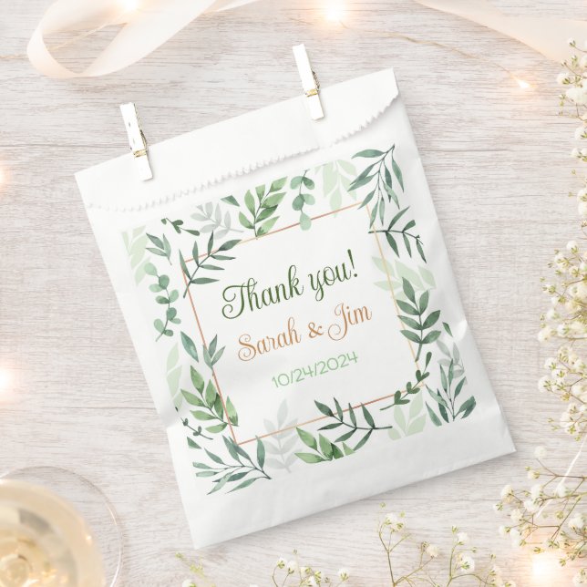 Herzlichen Dank für die Gastgeschenk Hochzeiten Geschenktütchen (Ausgeschnitten)
