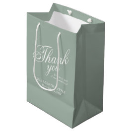 Herzlichen Dank für die Hochzeit der Marine Mittlere Geschenktüte