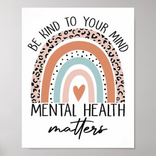 Herzlichen Dank für Ihr Bewusstsein für psychische Poster