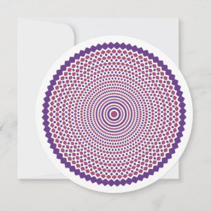 Herzlichen Dank für Ihre Karte in Violet und Poppy