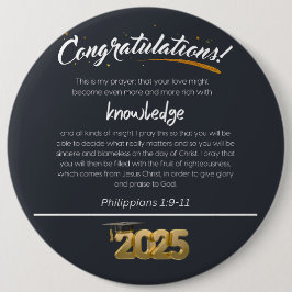 Herzlichen Glückwunsch 2025 Philippinen 1:9-11 Chr Button