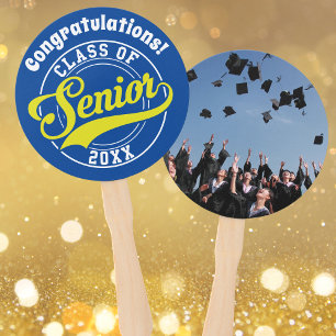 Herzlichen Glückwunsch Abschluss Senior Class Fächer
