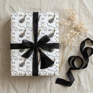 Herzlichen Glückwunsch Abschlussquaste Abschlussja Geschenkpapier Set