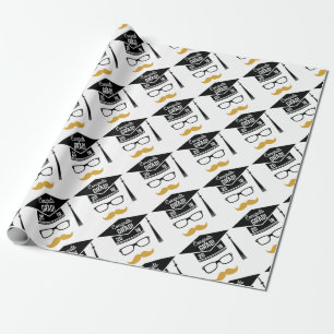 Herzlichen Glückwunsch Absolvent 2018 Geschenkpapier