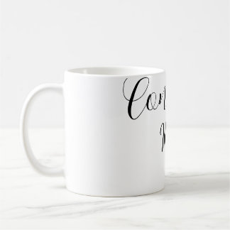 Herzlichen Glückwunsch Absolvent Name einfache min Kaffeetasse