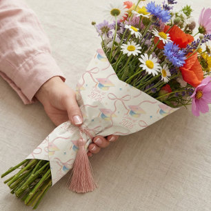 Herzlichen Glückwunsch Absolvent Wasserfarbe Absol Geschenkpapier