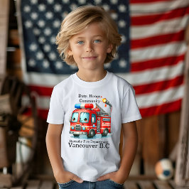 Herzlichen Glückwunsch an den Feuerwehrwagen! T-Shirt