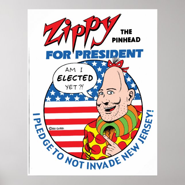 Herzlichen Glückwunsch an den Präsidenten! Poster (Vorne)