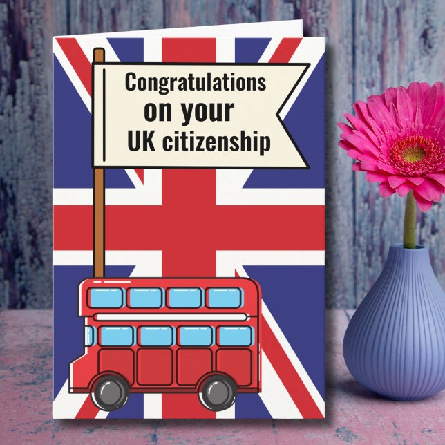 Herzlichen Glückwunsch an die britische Staatsbürg Karte (Von Creator hochgeladen)