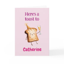 Herzlichen Glückwunsch an Frauen, Lustiger Toast,
