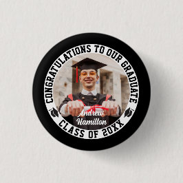 Herzlichen Glückwunsch an unser Graduate Abschluss Button