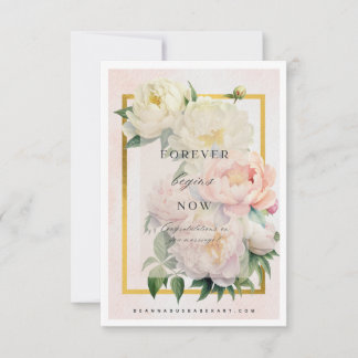 Herzlichen Glückwunsch Art Card Dankeskarte