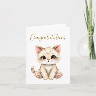 Herzlichen Glückwunsch Baby Card Karte