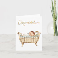 Herzlichen Glückwunsch Baby Karte