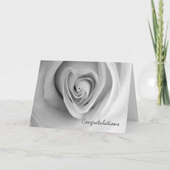 Herzlichen Glückwunsch Blank für Liebe und Romanti Karte (Vorderseite)