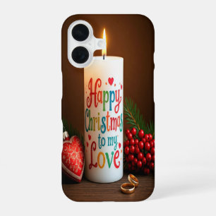 Herzlichen Glückwunsch Christamas an meine Liebe iPhone 16 Hülle