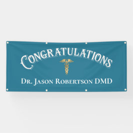 Herzlichen Glückwunsch Dentin Dental Blue Modern S Banner