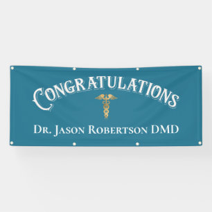 Herzlichen Glückwunsch Dentin Dental Blue Modern S Banner