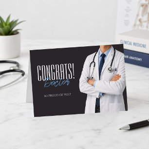 Herzlichen Glückwunsch Doktor Abschluss Grußkarte Dankeskarte