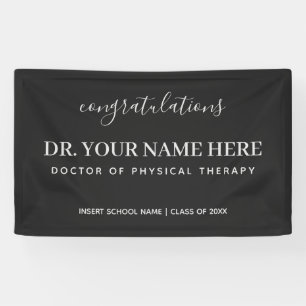 Herzlichen Glückwunsch Doktor der Physikalischen  Banner