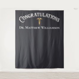 Herzlichen Glückwunsch Eleganter Doctor Medical Ab Wandteppich