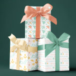 Herzlichen Glückwunsch Floral Wrapping Paper Sheet Geschenkpapier Set<br><div class="desc">Herzlichen Glückwunsch an das besondere Paar mit diesen schönen personalisierten Blumenblättern! Ideal für Hochzeiten,  Jubiläen,  Brautpartys und Verlobungsfeiern!</div>