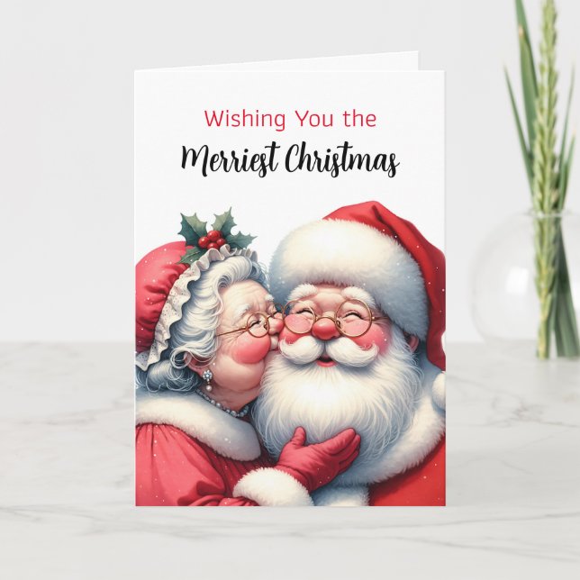 Herzlichen Glückwunsch für das schönste Weihnachts Karte (Vorderseite)