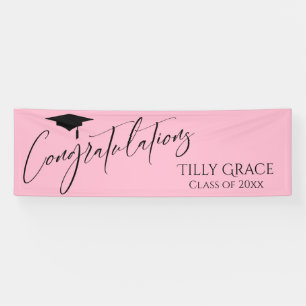 Herzlichen Glückwunsch Graduate Class of Light Pin Banner
