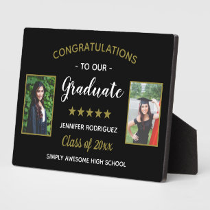 Herzlichen Glückwunsch Graduate Custom 2 Foto Absc Fotoplatte