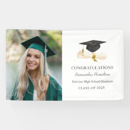 Herzlichen Glückwunsch Graduate Foto Banner