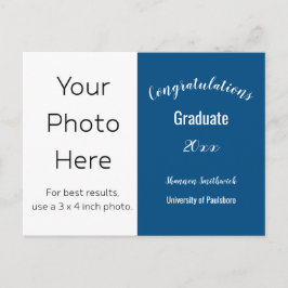 Herzlichen Glückwunsch Graduate Foto School and Ye Postkarte