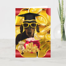 Herzlichen Glückwunsch Graduate Grußkarte