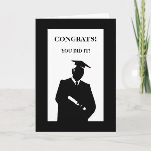 Herzlichen Glückwunsch Graduate Grußkarte Karte