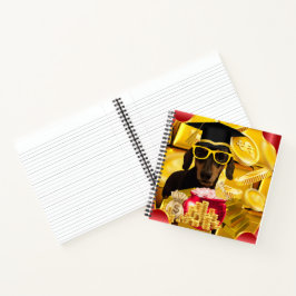 Herzlichen Glückwunsch Graduate Spirale Notebook Notizbuch