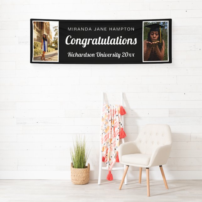 Herzlichen Glückwunsch GraduateFoto Banner (Insitu)