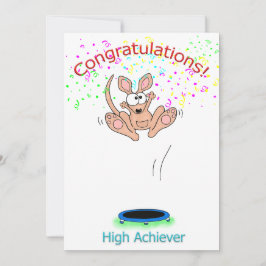 Herzlichen Glückwunsch High Achiever Einladung