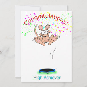 Herzlichen Glückwunsch High Achiever Einladung