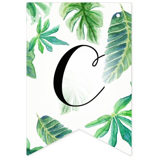 Herzlichen Glückwunsch Hochzeiten Abschluss Blätte Wimpelkette (Erste Fahne)