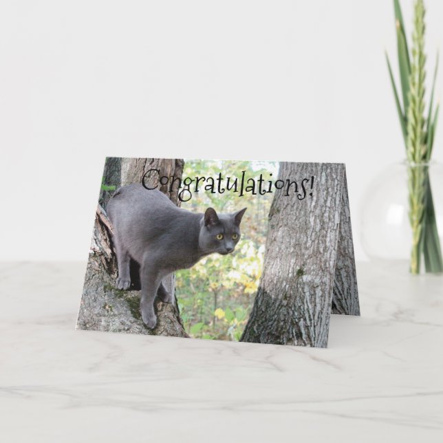 Herzlichen Glückwunsch Karte (Vorderseite)