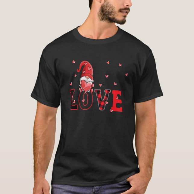 Herzlichen Glückwunsch Liebe Valentinstag Niedlich T-Shirt (Vorderseite)