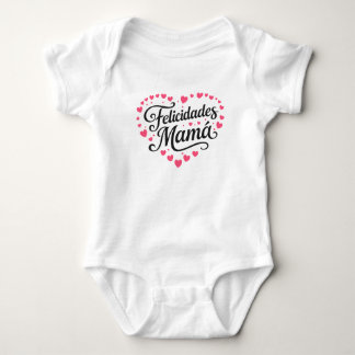 Herzlichen Glückwunsch Mama Happy Mother's Day Kal Baby Strampler