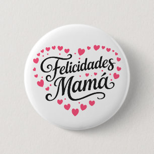 Herzlichen Glückwunsch Mama Happy Mother's Day Kal Button