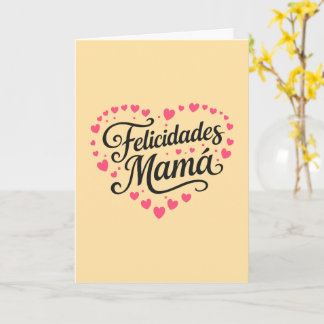 Herzlichen Glückwunsch Mama Happy Mother's Day Kal Karte