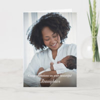 Herzlichen Glückwunsch Mama Vater New Baby Foto Cu