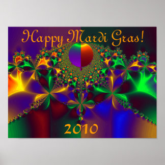 Herzlichen Glückwunsch Mardi Gras! 2010 Poster