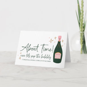 Herzlichen Glückwunsch Neue Verlobung Hochzeit Karte