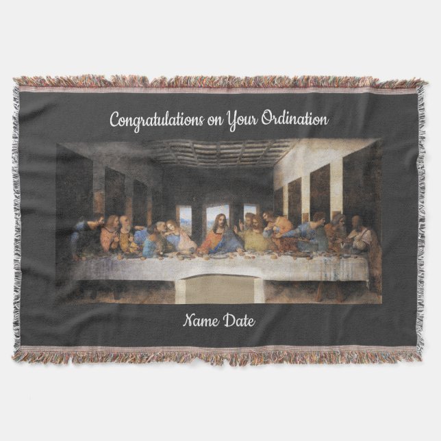 Herzlichen Glückwunsch Neuem Ordainment Geschenk Decke (Vorderseite)