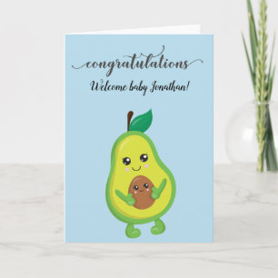 Herzlichen Glückwunsch New Baby Birth Dusche Avoca Karte