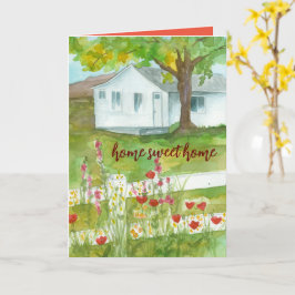Herzlichen Glückwunsch New Zuhause Sweet Zuhause R Karte