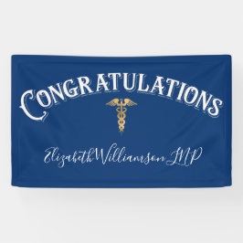 Herzlichen Glückwunsch Nurse Practioner Medical Bl Banner